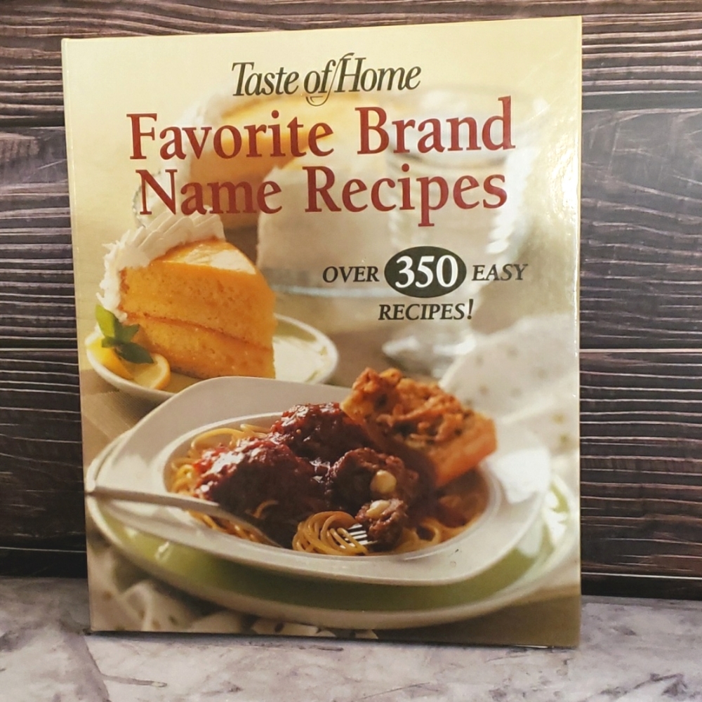Taste of home cookbook